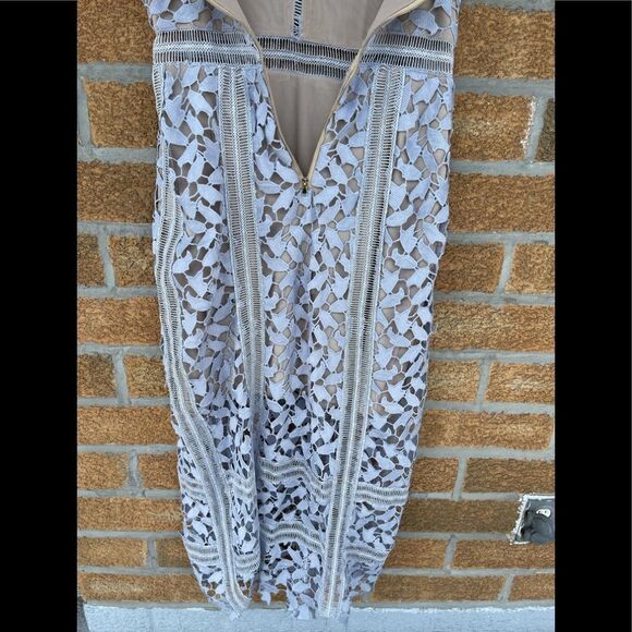 FEW MODA Fairy Midi Lace Dress medium - Picture 11 of 13